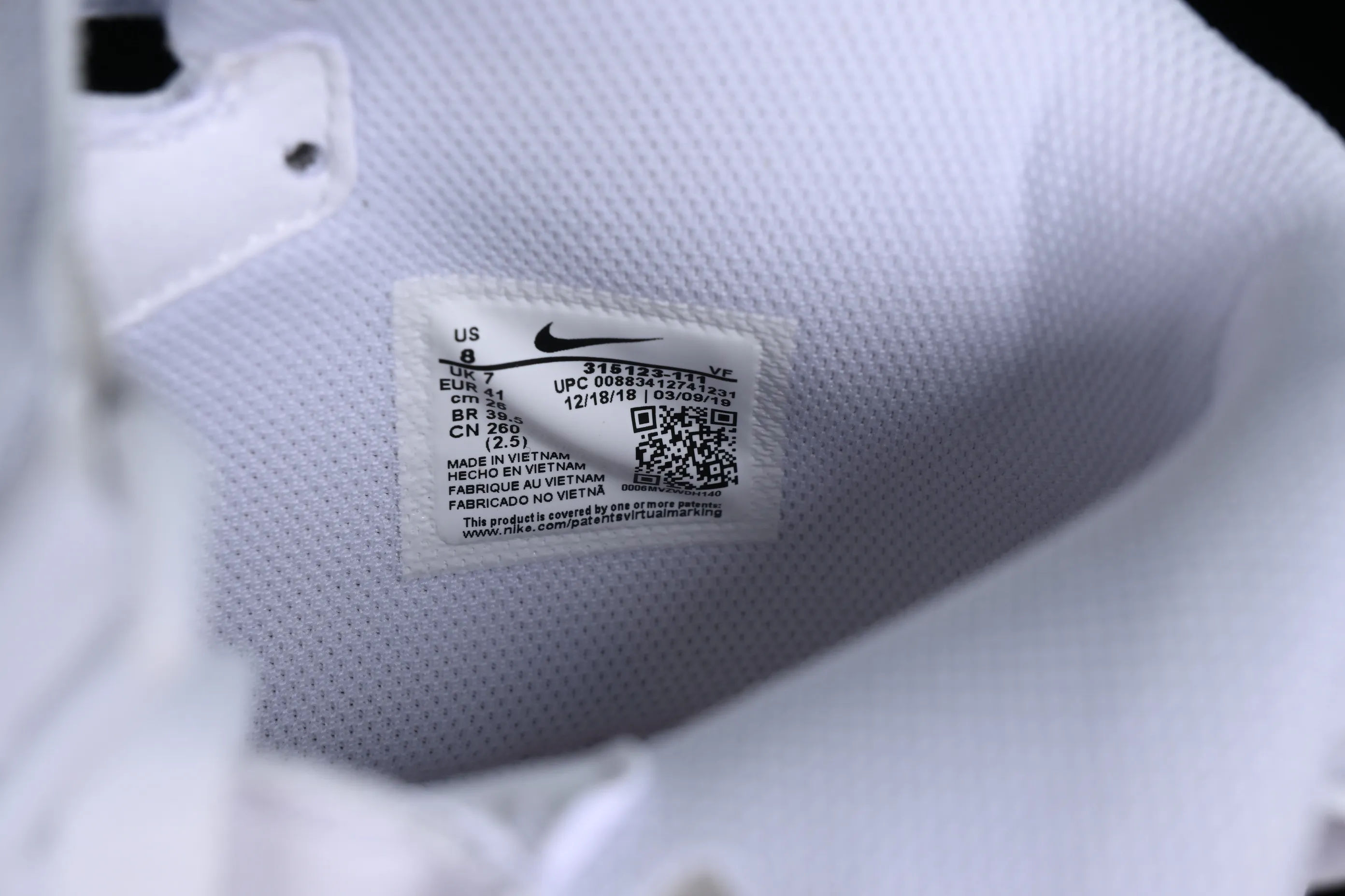 All categories Nk Air Force 1 Air Force series Nk Air Force 1 Mid Air Force mid-top Nk Air Force 1 Mid '07 Air Force 1 first-layer mid-top all-white casual sneakers 315123-111
